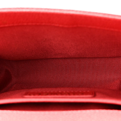 Chanel Caviar Quilted Small Boy Flap Red 5 of 10