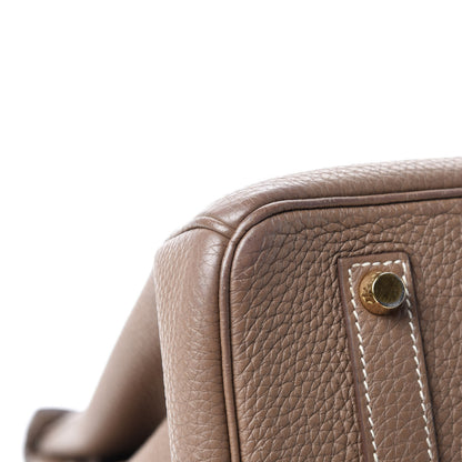 Hermes Togo Birkin 35 Etoupe 8 of 18