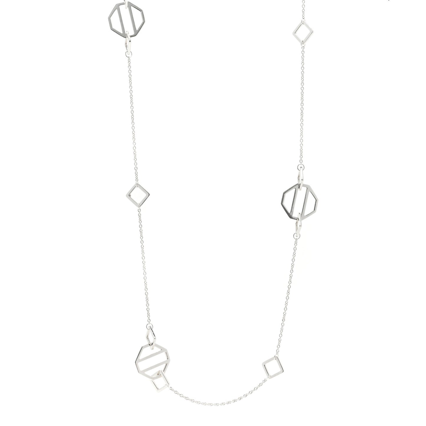 Sterling Silver Paloma Picasso Zellige Station Necklace