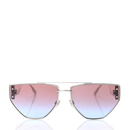 Christian Dior Clan 2 Aviator Sunglasses Pink Silver 2 of 7