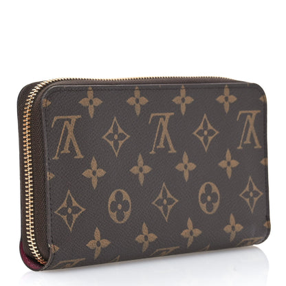Louis Vuitton Monogram Zippy Wallet Fuchsia 3 of 7