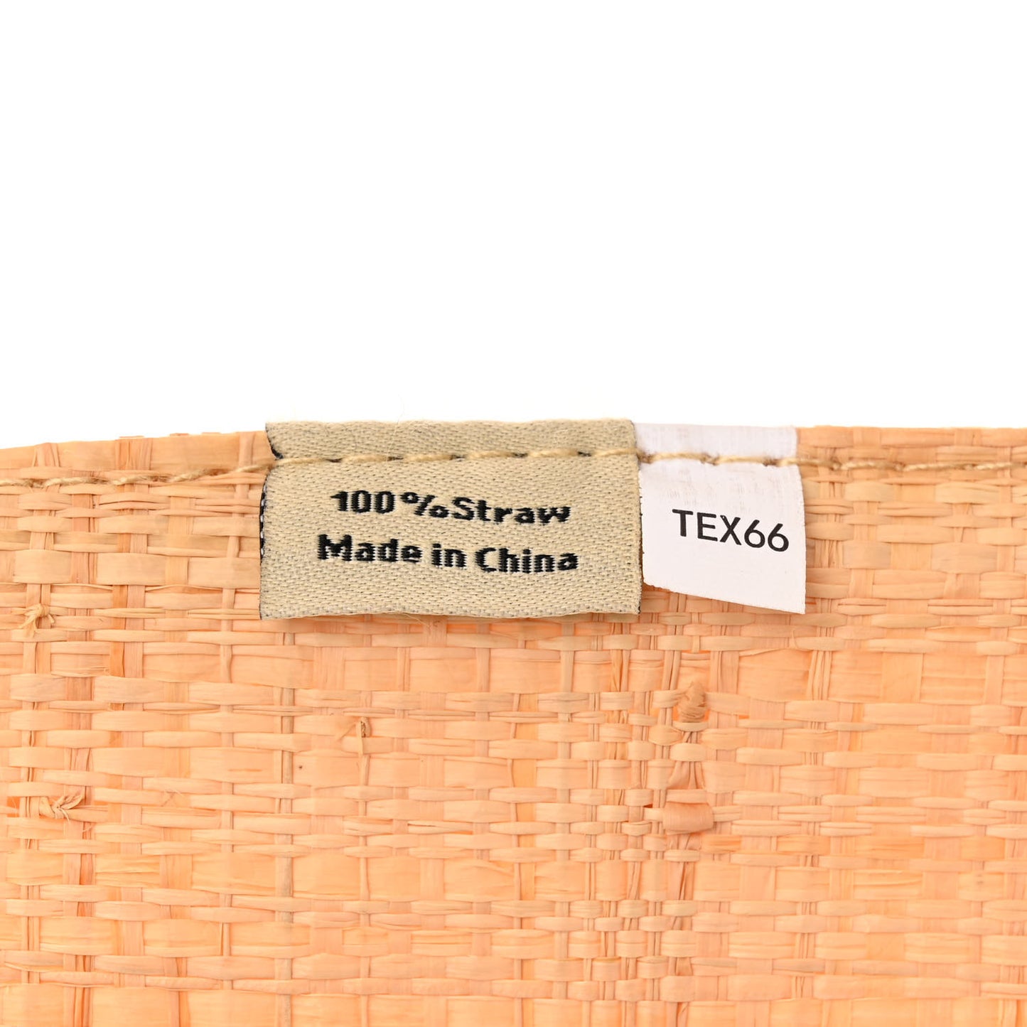 Straw Dioriviera Tote Pink