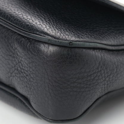 Gucci Pebbled Calfskin Medium Soho Flap Crossbody Black 12 of 15