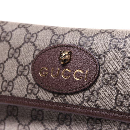 Gucci GG Supreme Monogram Neo Vintage Web Belt Bag Brown 11 of 12