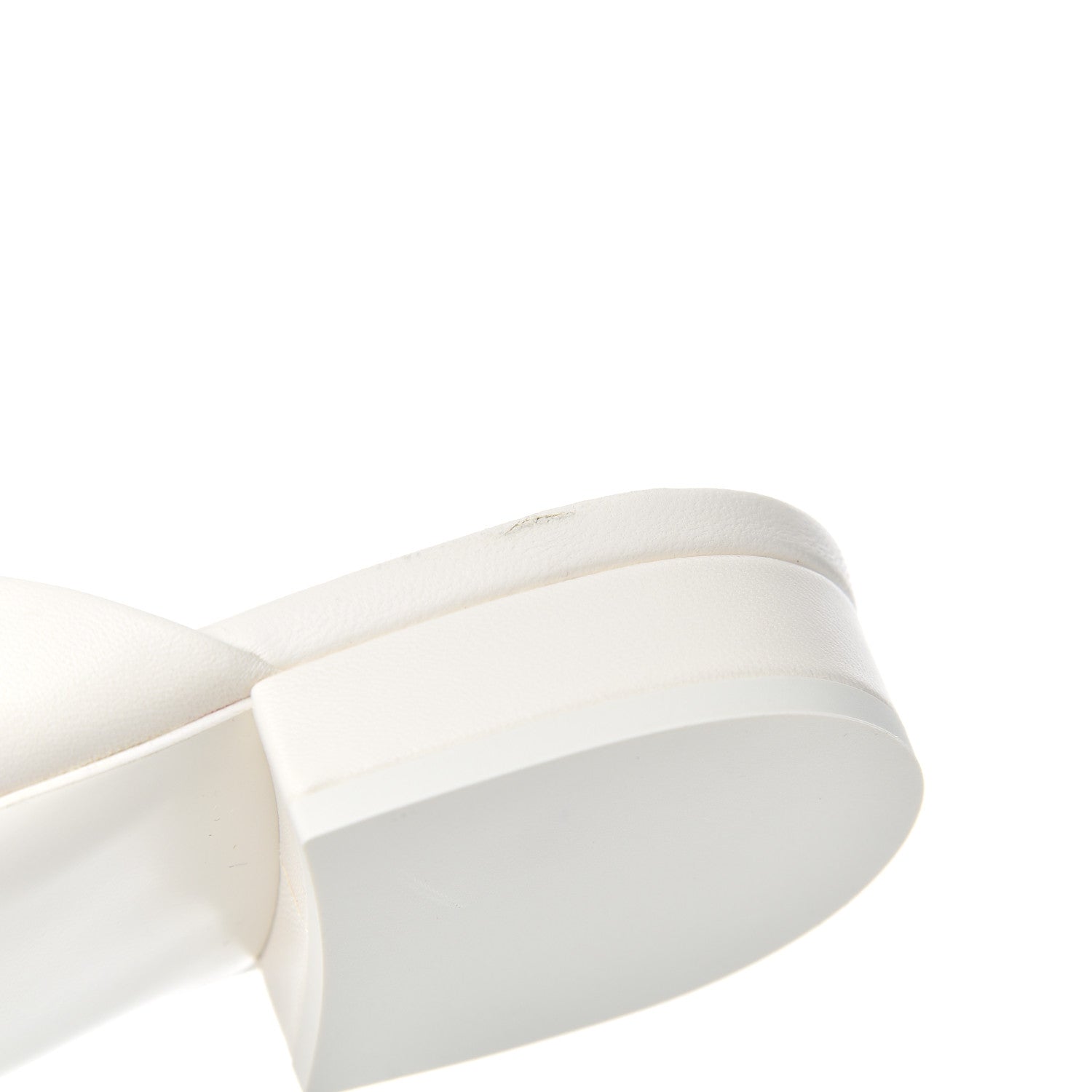 Chanel Lambskin Pearl Bow CC Flat Sandals 40.5 White 12 of 13