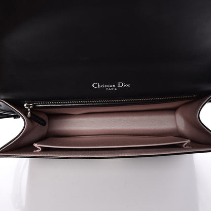 Christian Dior Lambskin Medium Diorama Flap Bag Black 6 of 9