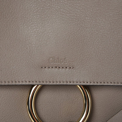 Chloe Calfskin Small Faye Day Shoulder Bag Motty Grey 7 of 8