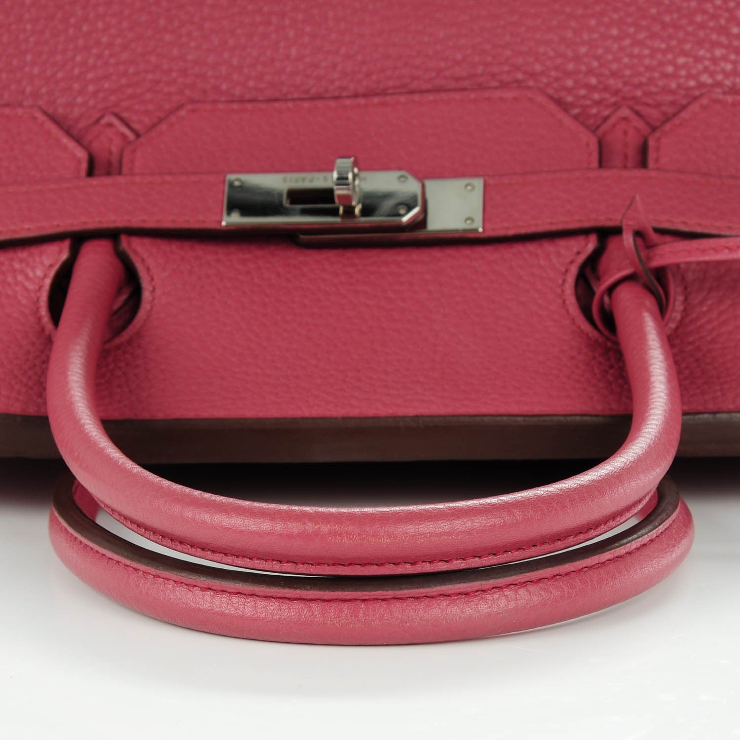 Hermes Taurillon Clemence Birkin 40 Bois de Rose 16 of 22