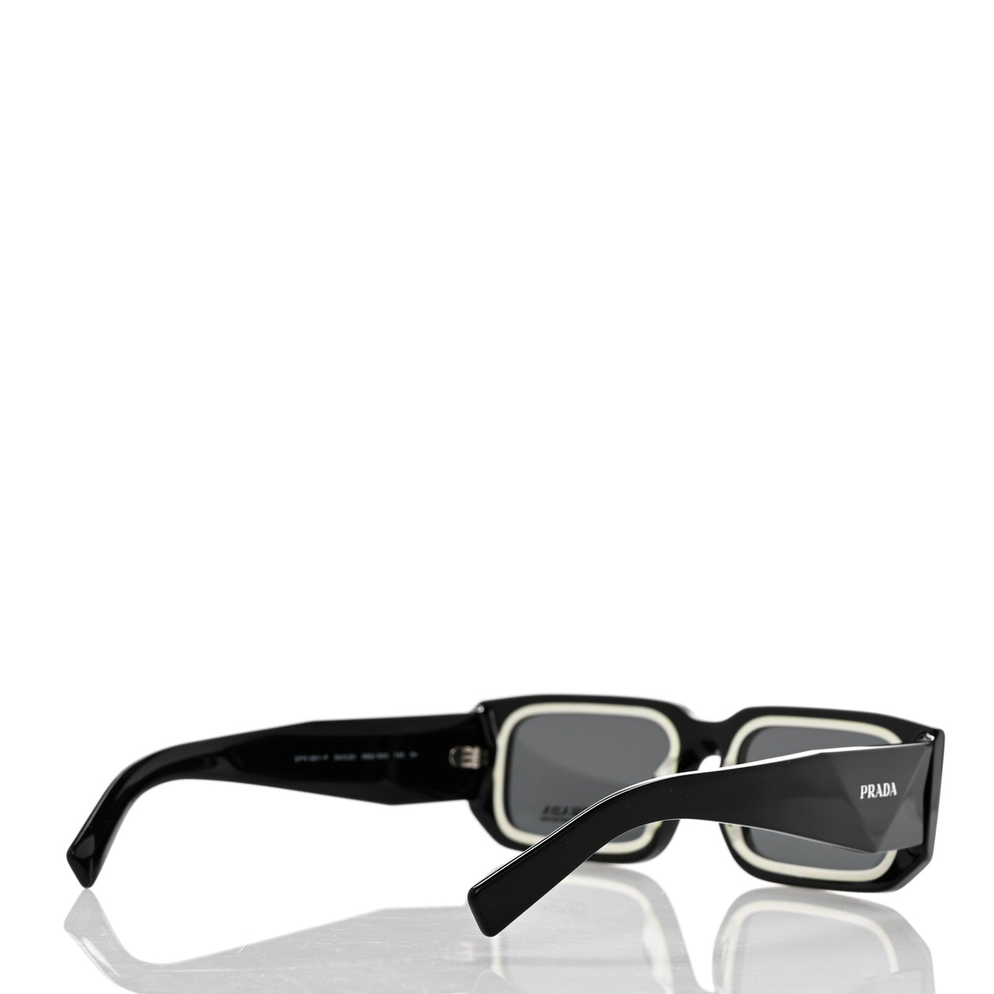 Acetate Symbole Sunglasses SPR 06Y Black