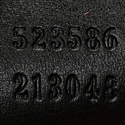 Gucci Grained Calfskin Logo Drawstring Backpack Box Pink Green Black 8 of 13