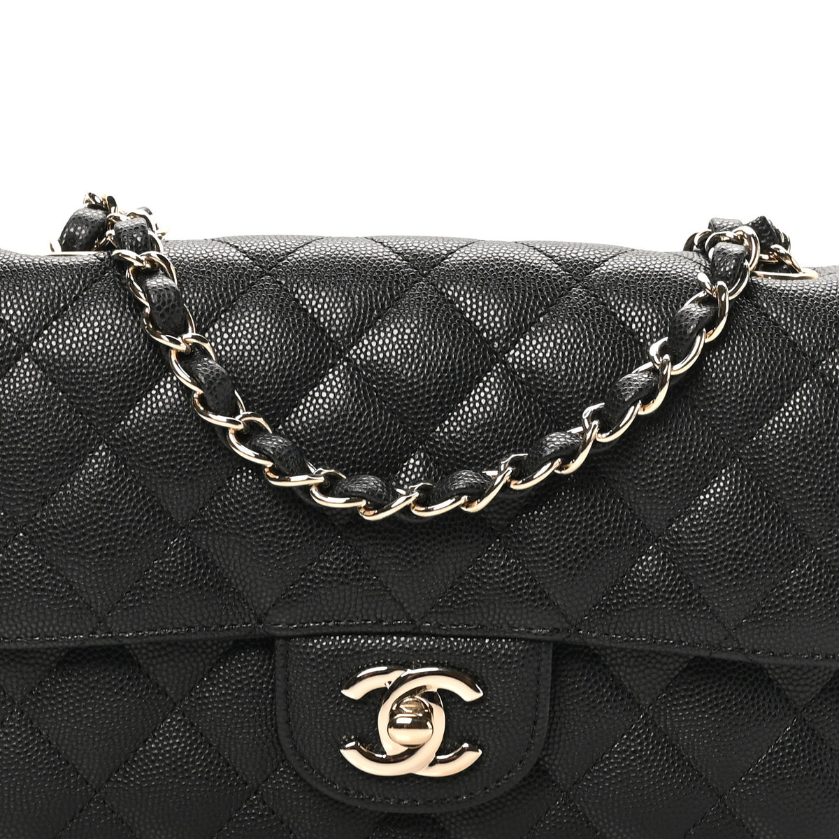 Chanel Caviar Quilted Mini Rectangular Flap Black 8 of 11