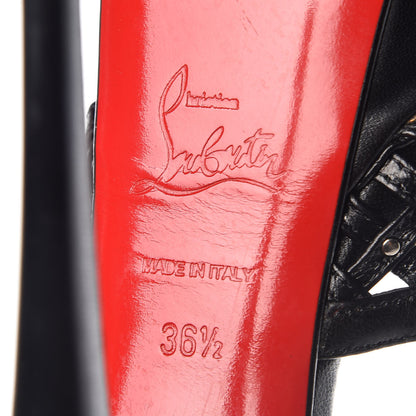 Christian Louboutin Kid Mrs 150 Pumps 36.5 Black 9 of 12