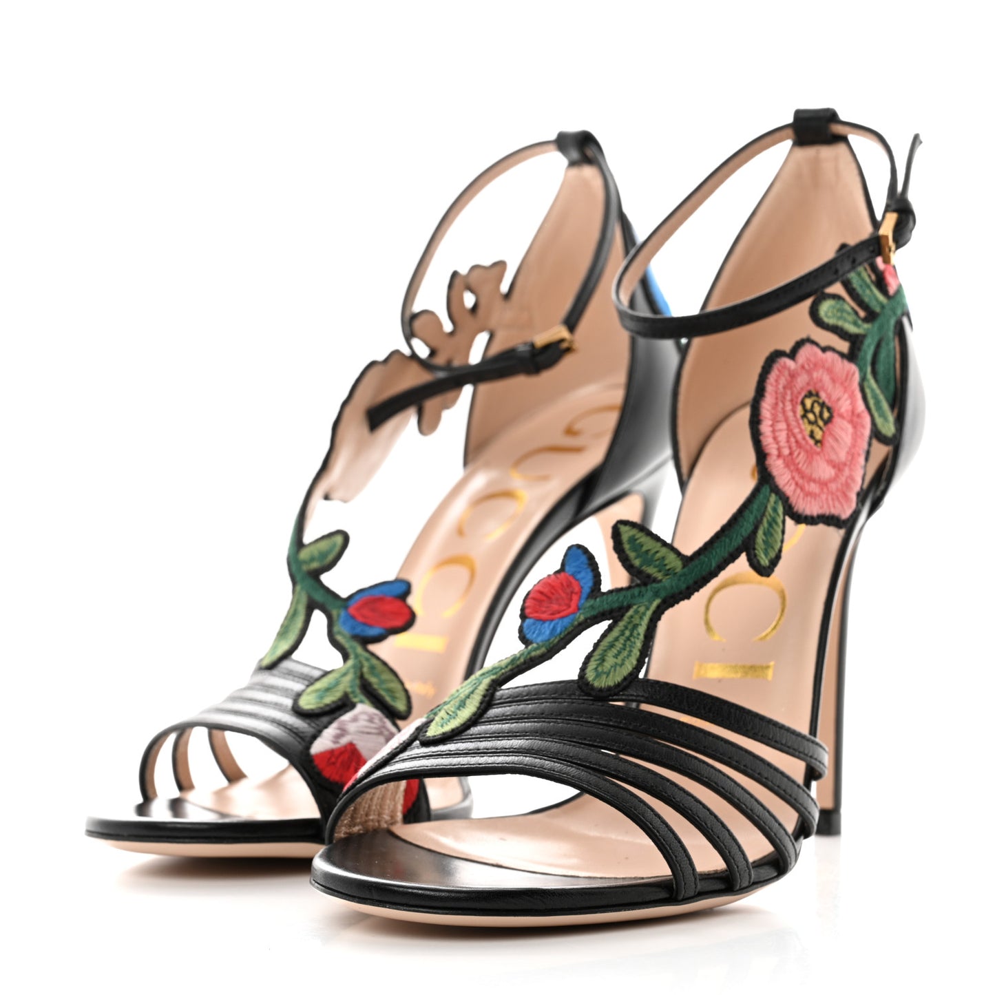 Malaga Kid Ophelia High Heel Sandals 37.5 Black