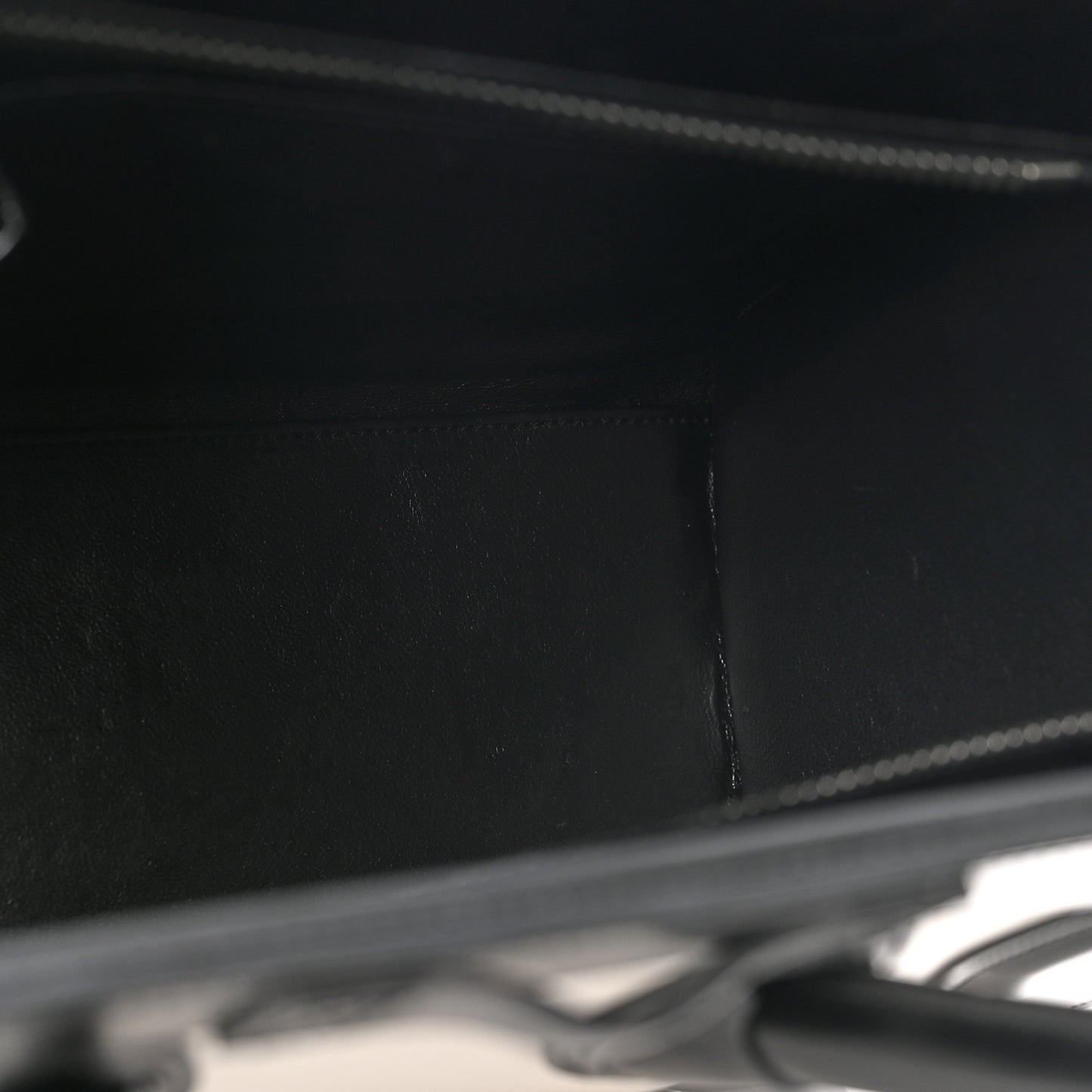 Smooth Calfskin Lizard Embossed Micro Luggage White Black