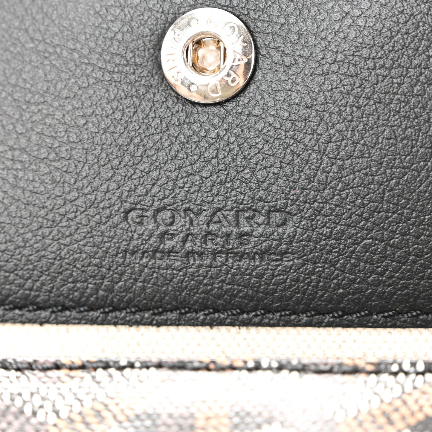 Goyardine Boheme Hobo Black
