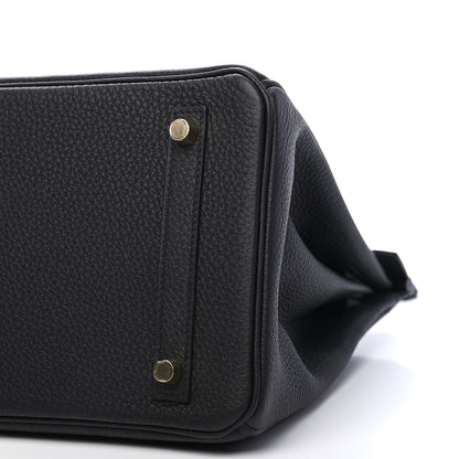 Hermes Togo Birkin 30 Black 7 of 9