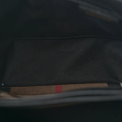 Burberry Derby Calfskin House Check Small Camberley Black 4 of 10