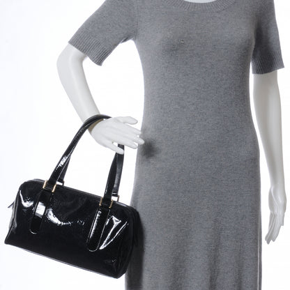 Gucci Patent Guccissima Boston Black 2 of 7