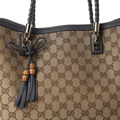 Gucci Monogram Medium Bella Tote Grey 11 of 11
