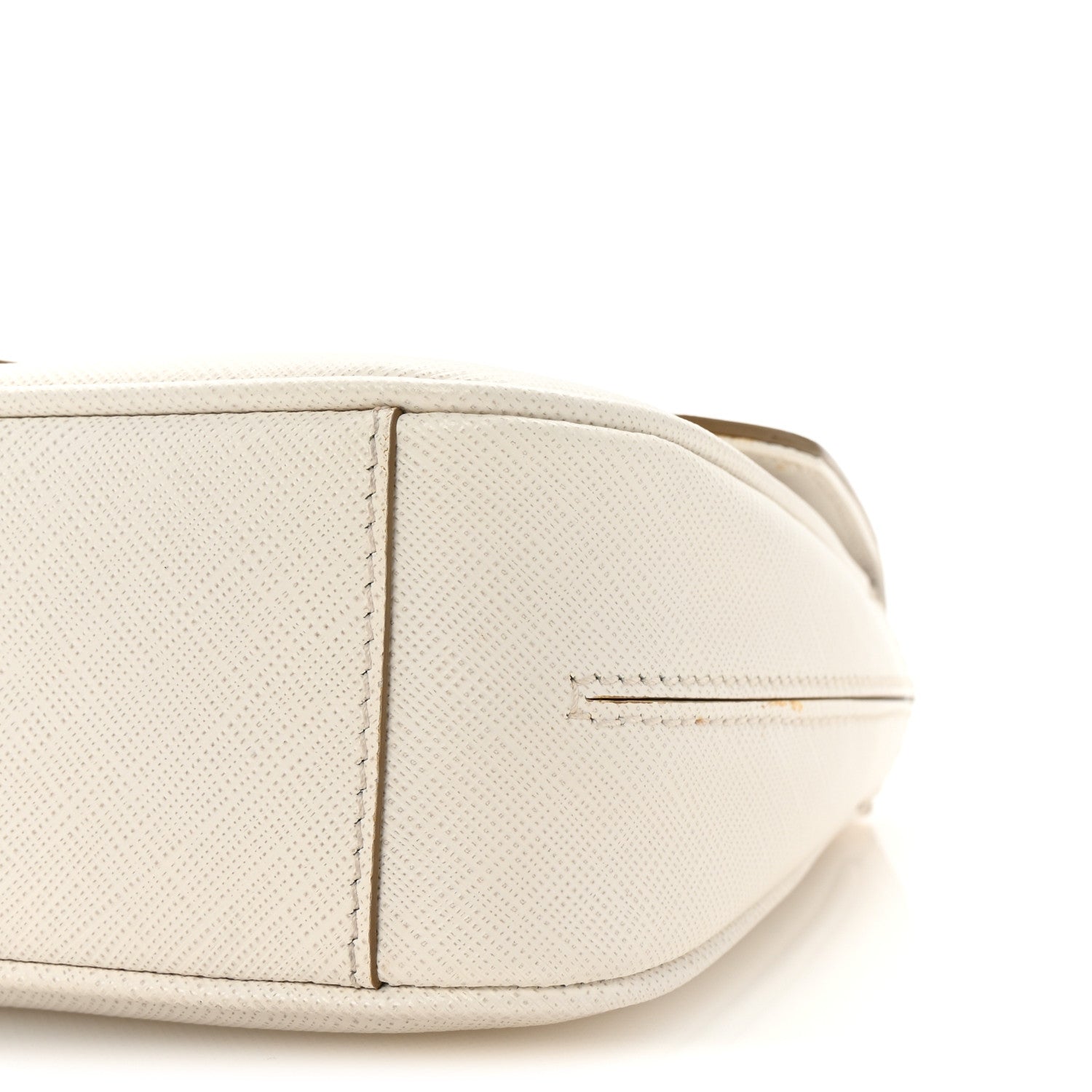 Salvatore Ferragamo Printed Calfskin Rory Chain Shoulder Bag White 9 of 9