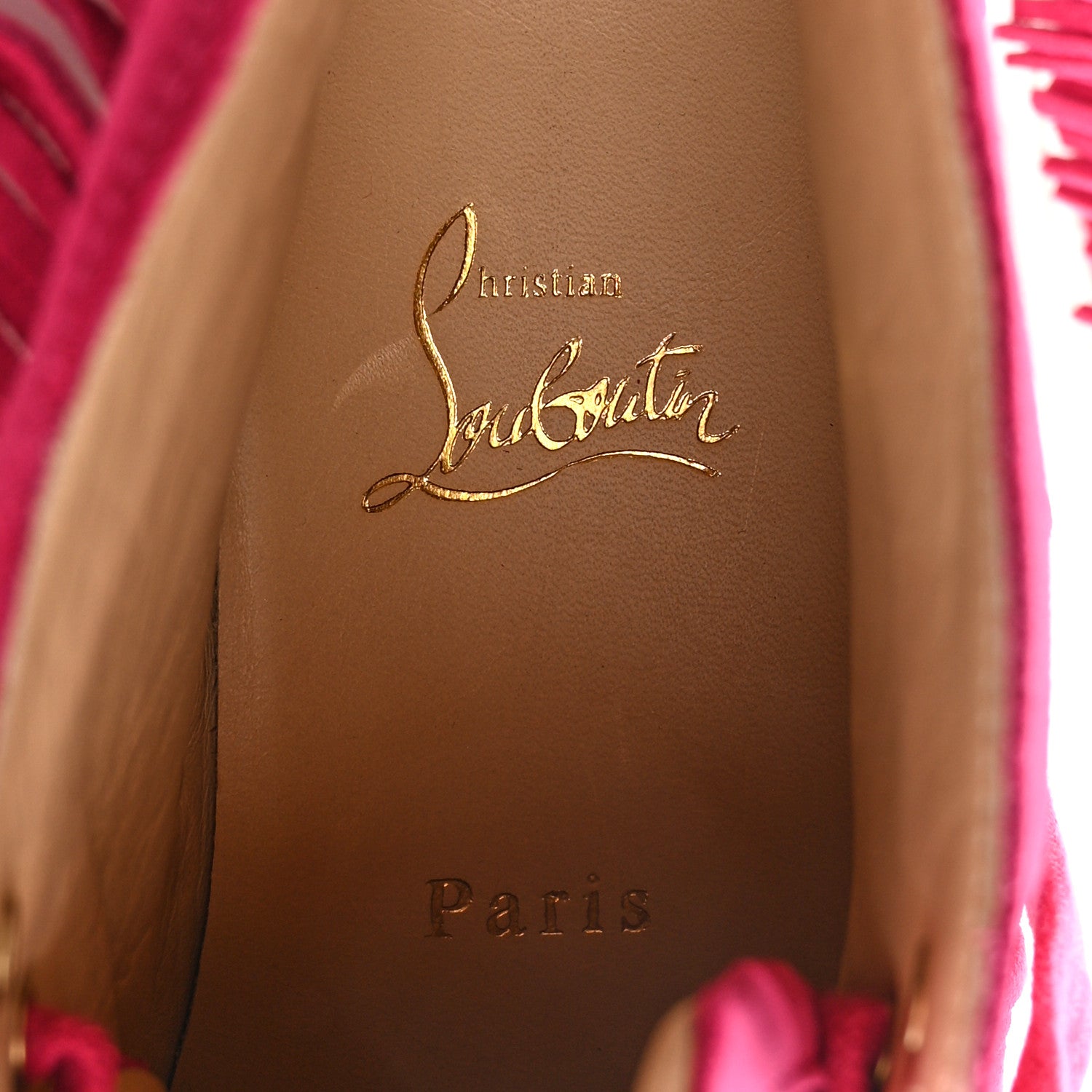 Christian Louboutin Suede Coachelito Flat Sneakers 35 Pink 8 of 12