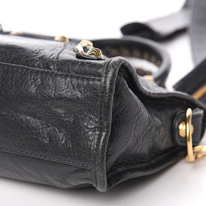 Balenciaga Agneau Giant 12 Gold Hardware Mini City Anthracite 8 of 11