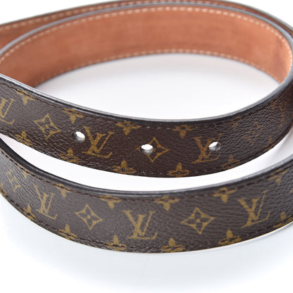 Louis Vuitton Monogram LV Initiales Belt 75 30 7 of 8