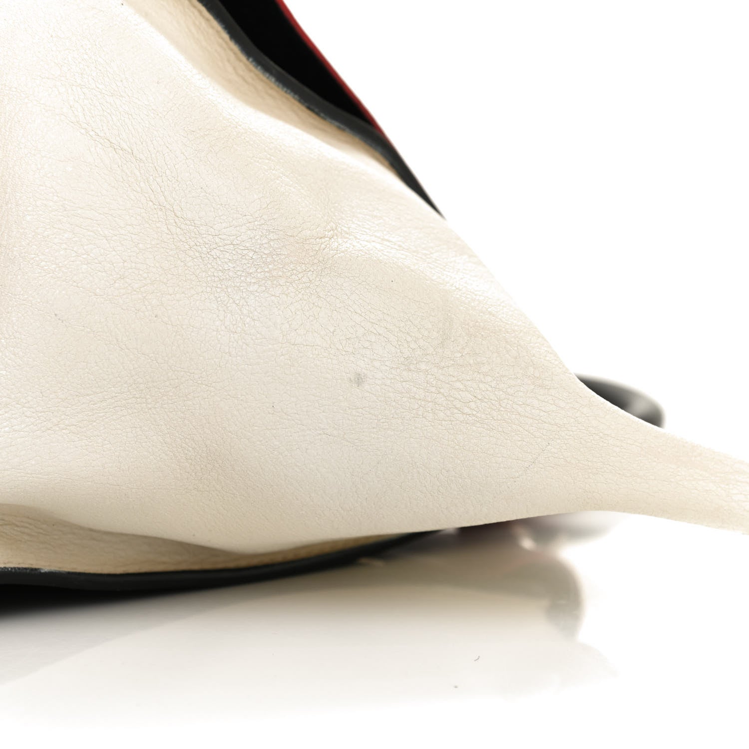 Celine Smooth Calfskin Medium Tri-Color Trapeze Poppy 14 of 15