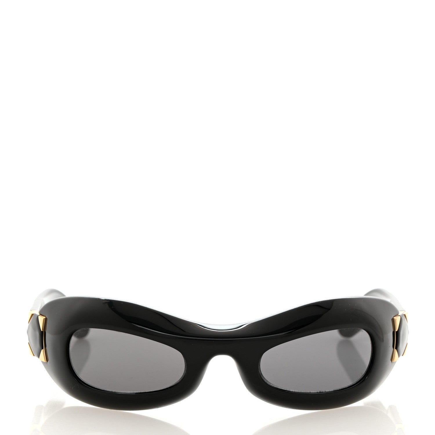 Christian Dior Lady 95.22 Round Sunglasses Black 2 of 9