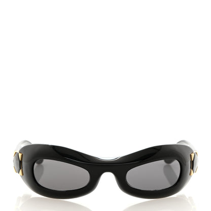 Christian Dior Lady 95.22 Round Sunglasses Black 2 of 9
