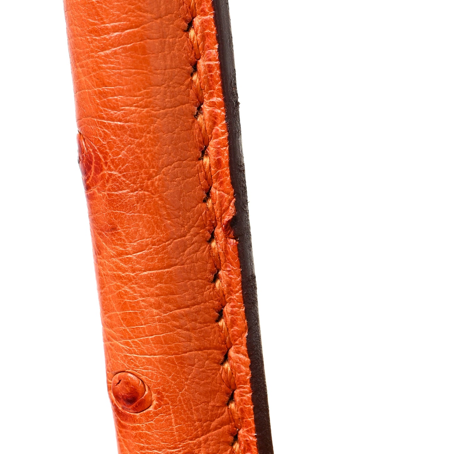 Ostrich Birkin 35 Orange