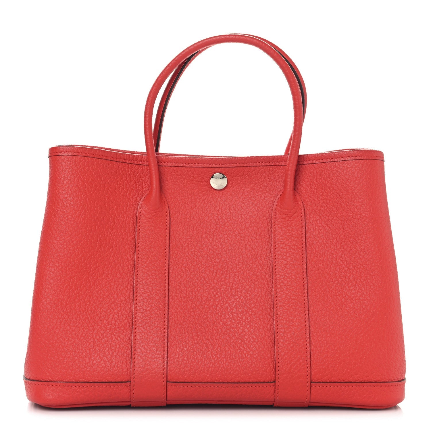 Hermes Vache Country Garden Party TPM 30 Rouge Pivoine 1 of 12