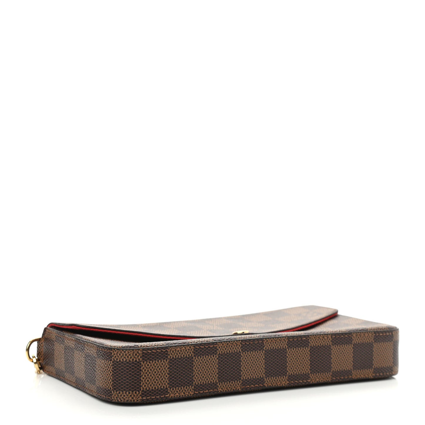 Damier Ebene Pochette Felicie Chain Wallet