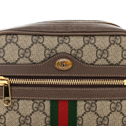 Gucci GG Supreme Monogram Web Small Ophidia Belt Bag 75 30 Dark Brown 7 of 9
