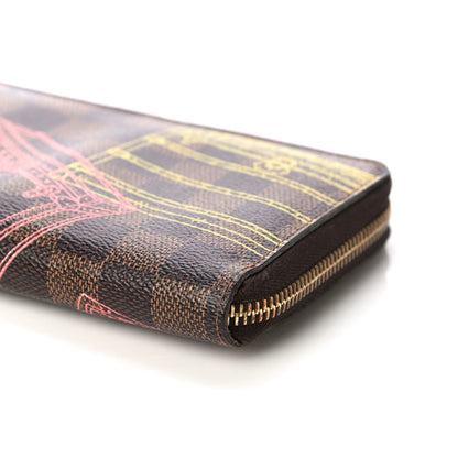Louis Vuitton Damier Ebene 2014 Christmas Animation Zippy Wallet 9 of 10