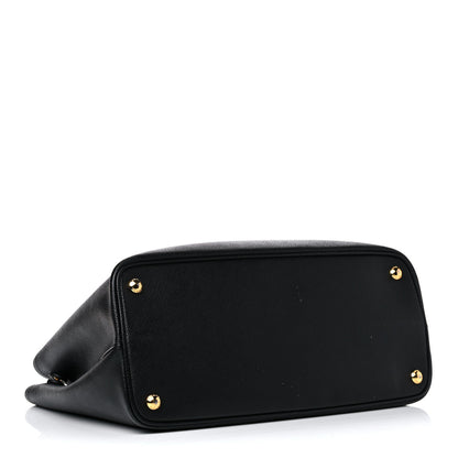 Prada Saffiano Cuir Small Double Bag Black 4 of 34