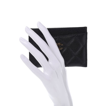 Chanel Caviar Quilted Card Holder Black 2 of 11