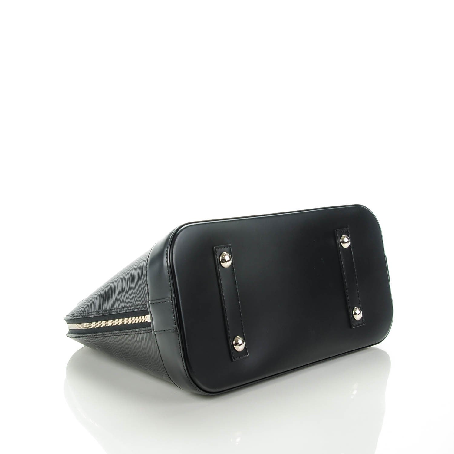 Louis Vuitton Epi Alma MM Black 4 of 8