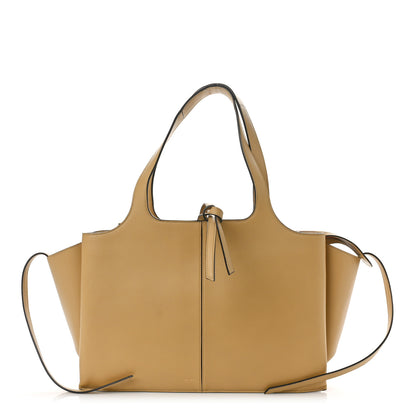 Celine Supple Natural Calfskin Medium Tri-Fold Bag Blonde 1 of 10