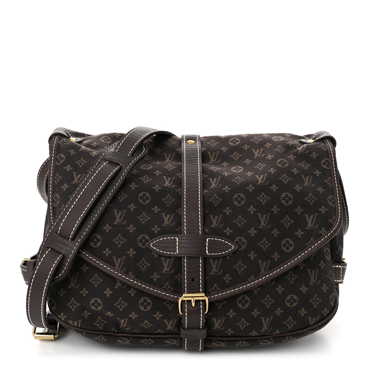 Louis Vuitton Monogram Mini Lin Saumur Ebene 1 of 11