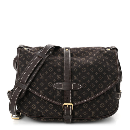 Louis Vuitton Monogram Mini Lin Saumur Ebene 1 of 11