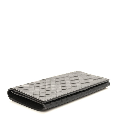 Bottega Veneta Nappa Intrecciato Flap Wallet Black 4 of 7
