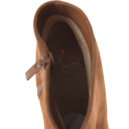 Christian Louboutin Veau Velours So Kate Booty 85 Ankle Boots 39 Ecureuil 7 of 8