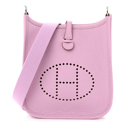 Hermes Taurillon Clemence Evelyne TPM Mauve Sylvestre 1 of 11