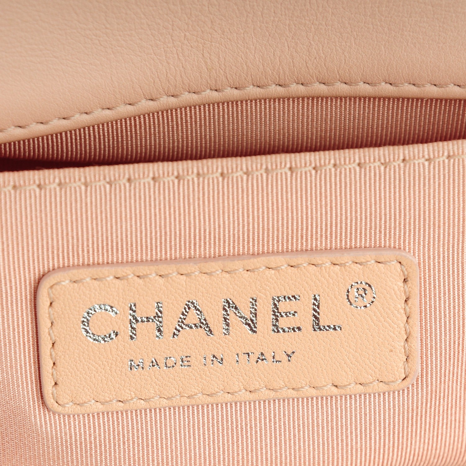 Chanel Lambskin Quilted Medium Boy Flap Light Pink 7 of 8