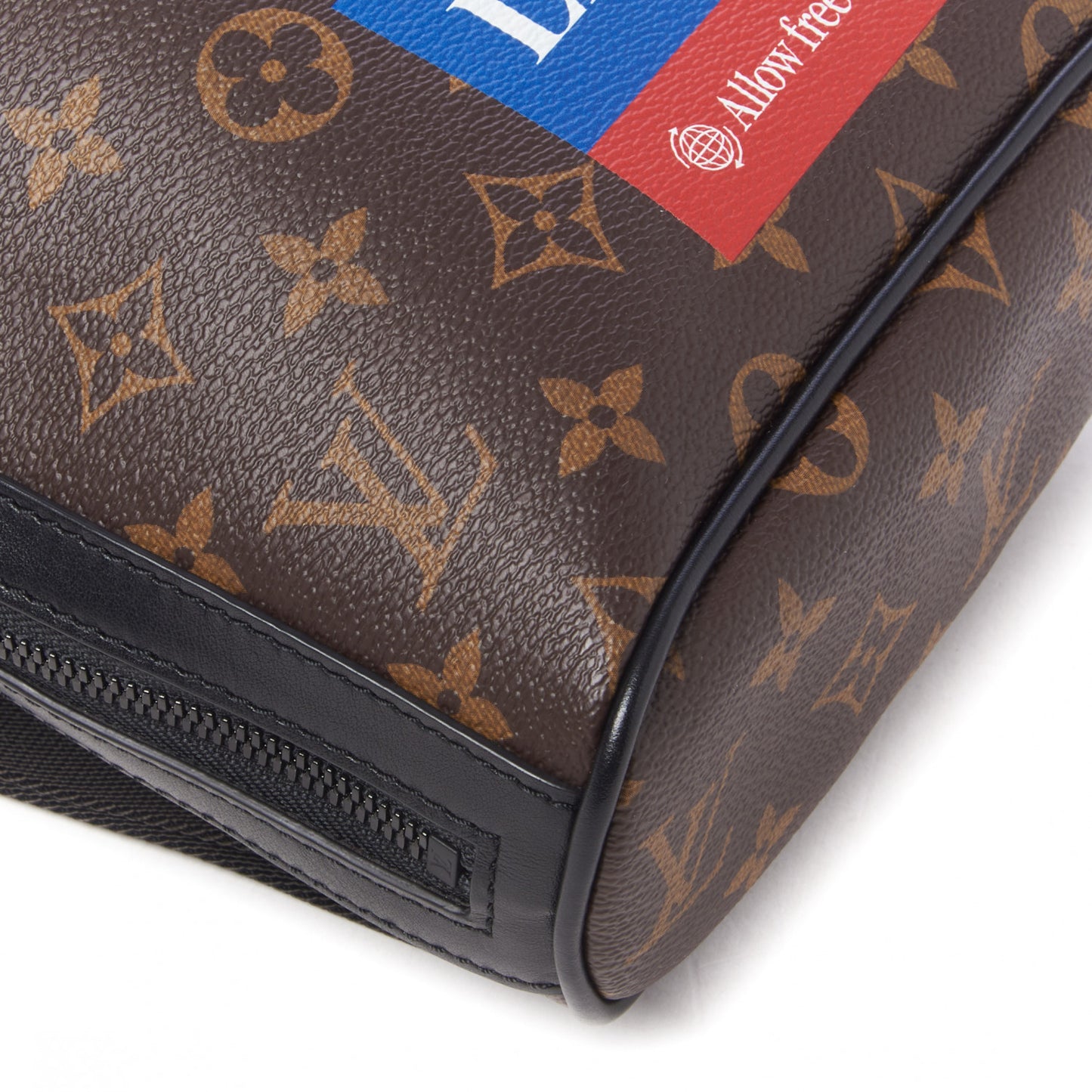 Monogram Chalk Sling Bag Marron