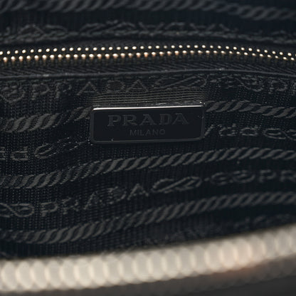 Prada Nylon Tessuto Impuntu Quilted Bandoliera Crossbody Bag Black 7 of 10