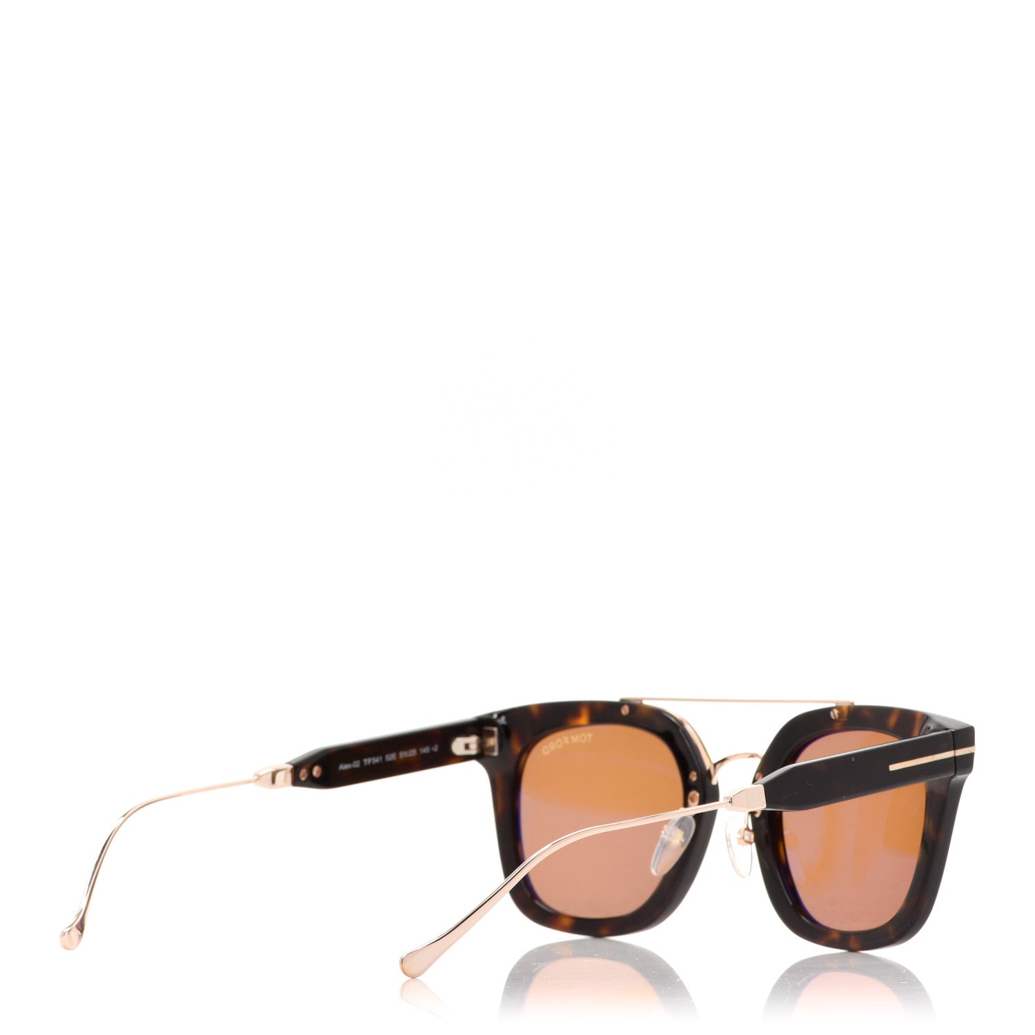 Tom Ford Alex Squared Sunglasses TF541 Tortoise 4 of 7