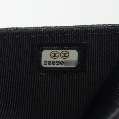 Chanel Caviar Quilted Wallet On Chain WOC Black 9 of 9
