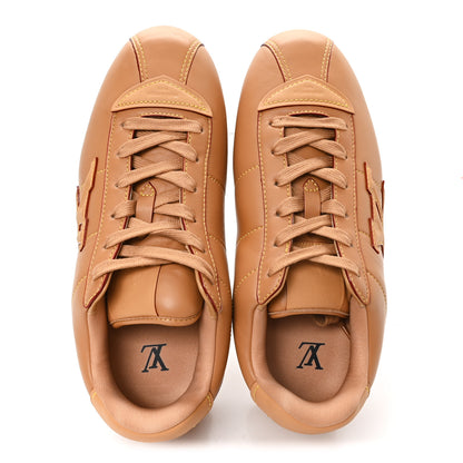 Louis Vuitton Lambskin Vachetta Mens LV Buttersoft Sneakers 9.5 Beige 2 of 9